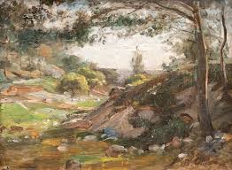 Jean Baptiste Olive Paysage Huile Sur Panneau Signee En Bas A Droite Art Et Nature Photo D Art Tableaux Paysage