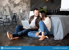 Marek and kristy are very young and naive and when they uploaded a video of their passionate lovemaking to facebook they thought no one would ever see it. Couple Watching Movies At Home On A Laptop Stock Image Image Of Device Background 172669649