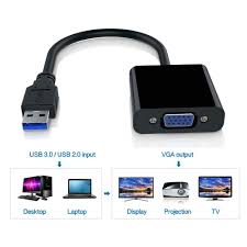 Tell your operating system you're using a second screen. Black Multi Monitor Display External Cable Adapter For Pc Laptop Windows 10 8 1 8 7 Xp Upgraded Version Usb To Vga Video Adapter Converter Usb 3 0 2 0 To Vga Adapter Computer Accessories Peripherals Computers Accessories