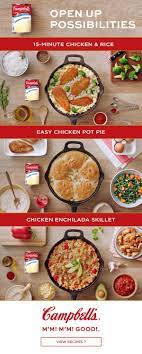 Cream Of Chicken Recipes Ideas Campbell S Kitchen Campbells Soup Recipes Recipes Recipe Using Cream Of Chicken