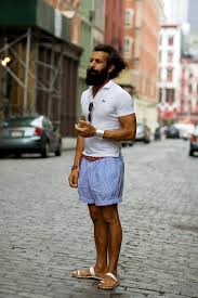 Black And White Striped Shorts Mens Casually Fine Well Dressed Men Paperblog Well Dressed Men Mens Fashion Summer Sartorialist