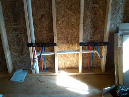 not quite a teardown plumbing progress pex bathroom rough in started plumbing rough in bathroom plumbing pex plumbing