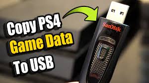 How To Save Ps4 Game Data Onto Usb Drive Ps4 Tutorial Youtube