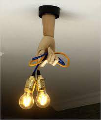 Ceiling Wooden Lighting Transformer Lamp Wooden Hand Etsy Wooden Light Vintage Ceiling Lights Ceiling Lights