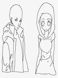 Just doodling and experimenting with my drawing tablet such an azn. Anime Couple Hoodie Collab Line Art Png Image Transparent Png Free Download On Seekpng