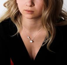 Personalized CROSS Necklace With Initial Discs, Birthstone Necklace for  Grandma, Sideways Cross, Family, Baptism Mothers Day Gift