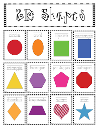 2d Shapes Poster Packet Classroom Freebies