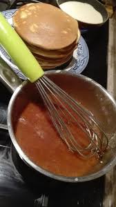 Pancakes The Best Et Son Caramel Au Beurre Sale Plaisir Culinaire Algerien Recettes De Cuisine Culinaire Nourriture Delicieuse