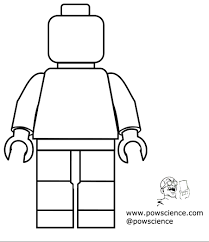 These lego duplo coloring pages are perfect for the younger set. Blank Lego Minifigure Template