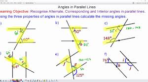 Solving Problems With Angles In Parallel Lines Mr Mathematics Com Problem Solving Solving Teaching