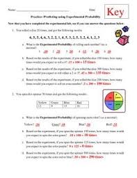 Theoretical Vs Experimental Probability Lab By Rockin Middle School Probability Activities Middle School Probability Activities Middle School Math Teacher