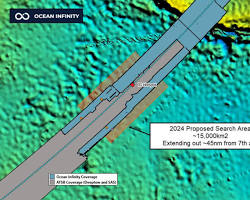 Image of Malaysia Airlines MH370 mystery radar flight path ocean search abstract concept photo reference