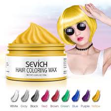 Hair coloring, or hair dyeing, is the practice of changing the hair color. Hot Sale Sevich Hair Coloring Wax Temporary Hair Dye Blue Red Pink Green Grandma Gray Color Hair Colors Cream Styling Products Hair Color Aliexpress