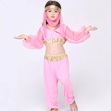 Baby Kids Halloween Princess Jasmine Costume Crop Tops Suit Genie Child Fancy Belly Dance Party Clothing Gift For Baby Girl S Xl Princess Jasmine Costume Jasmine Costumekids Halloween Aliexpress