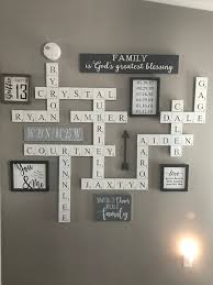Hand Painted Scrabble Wall Tiles Scrabble Letters Scrabble Etsy In 2020 Scrabble Tiles Wall Scrabble Wall Art Letter Wall Decor