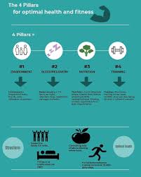 New Infographic 4 Pillars Of Health And Fitness I Created My First Infographic Last Week In Health Fitness Infographic Health