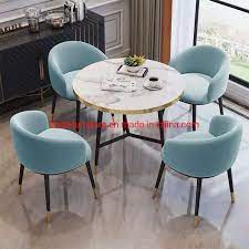 For more project details and pictures and for a tutorial. Round Shape Metal Dining Table Chair For Restaurant And Banquet China Lobby Furniture 5 Star Hotel Furniture Made In China Com