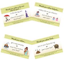 Becoming a parent enters you into a completely new and sometimes overwhelming world. Parenting Would You Rather Game Hilarious Baby Shower Game Hannah S Games