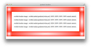 Did you know that you can also utilize it within borders? Using Gradients
