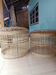 Kurungan Ayam Bahan Bambu Ukuran Sedang Lazada Indonesia