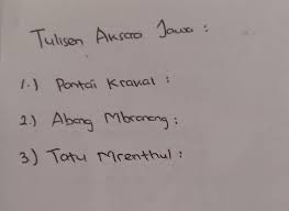 Angka jawa disebut juga aksara wilangan. Tolong 3 Soal Diatas Dijadikan Aksara Jawa Brainly Co Id