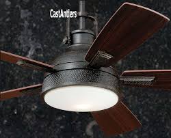 52 Rustic Loft Bronze Industrial Ceiling Fan With Light And Remote