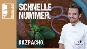 pin von sabine hanauske auf heesters schnelle nummer in 2021 henssler gazpacho rezept gazpacho