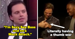 Maybe you would like to learn more about one of these? Best Anthony Mackie And Sebastian Stan Moments