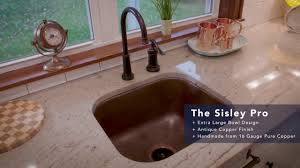 sinkology sisley bar and prep copper
