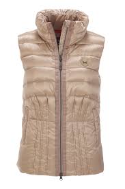 Damen Daunenweste Gold Xxs Xxs Sansibar