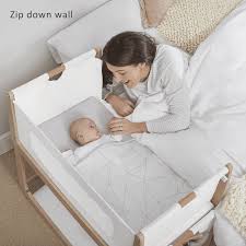Sleep Safely Feed Easily And Be Even Closer With The All New Snuzpod3 Bedside Crib From Snuz Winner Of The Prestigious Bedside Crib Baby Cribs Baby Mattress