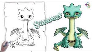 Maybe you would like to learn more about one of these? Dragon Rescue Riders How To Draw Summer Easy Youtube