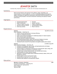 Download bsc it resume format for freshers. Best Chemist Resume Example Livecareer