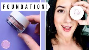 ROOT PEARL POWDER FOUNDATION (review+application)