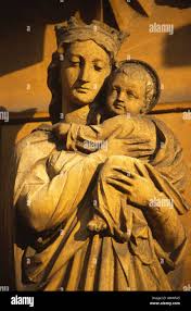 Madonna and child statue, St Peters ...