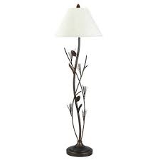 This functional lamp will light up your home while highlighting the supreme beauty of nature. 60 3 Way Metal Pinecone Floor Lamp Rust Finish Cal Lighting Target