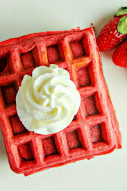 Directions make the cream cheese glaze: Red Velvet Waffles Recipe Home Cooking Memories