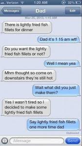 Dad S Filets Funny Text Fails Funny Text Messages Funny Texts