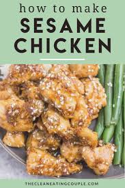 Healthy Sesame Chicken Recipe Healthy Chicken Recipes Easy Chicken Dinner Recipes Healthy Paleo Recipes