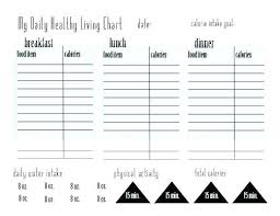 43 unmistakable food chart with calories printable