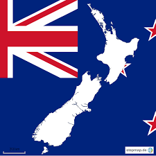 Files available in multiple formats and sizes. Stepmap Nz Flagge Landkarte Fur Neuseeland