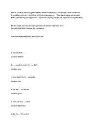 Soal caption sma pilihan ganda dan jawabannya. Soal Essay Bahasa Inggris Kelas 12 Beserta Jawaban Kumpulan Contoh Surat Dan Soal Terlengkap
