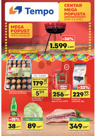 Pogledaj katalog i sazanj više šta je to na popustu! Tempo Vikend Akcije