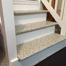 Stairs can be straight or curved, but the installer. Attractive Garage Flooring Garage Stairs Flooring For Stairs Garage Floor