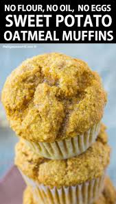 Healthy Flourless Sweet Potato Muffins Recipe Sweet Potato Muffins Healthy Sweet Potato Muffins Sweet Potato Recipes