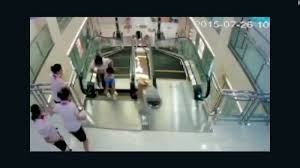 Incidents involving elevators and escalators kill about 30 and seriously injure about 17,000 people each year in the united states, according to data provided by the u.s. Man Watches Wife Die In China Escalator Accident Cnn Video