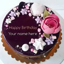 Chocolate Happy Birthday Wishes Cake With Name Edit Beautiful Chocolate Birthday Cake With Name On It Type Name On Chocolate Birthday Cake Birthday Wishes Birthday Wishes Cake Birthday Cake Chocolate Cake Name