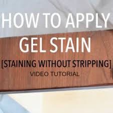 How To Stain With Gel Stain Over An Existing Finish Without Stripping The Weathered Door Gel Stain Gel Stain Furniture Staining Furniture