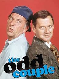 TV sidekicks.... Tony Randall and Jack Klugman Felix Unger and Oscar  Madison ((The Odd Couple)