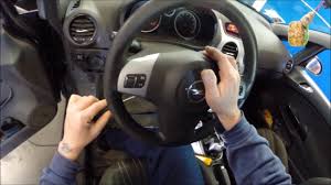 Smontaggio Airbag Opel Corsa D Remove Opel Racing Airbag D Youtube